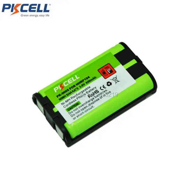 Аккумуляторная батарея для телефона 2 шт. 3 6 В 800 мАч ni-mh 5/4AAA Panasonic HHR P104 TG2369CN |