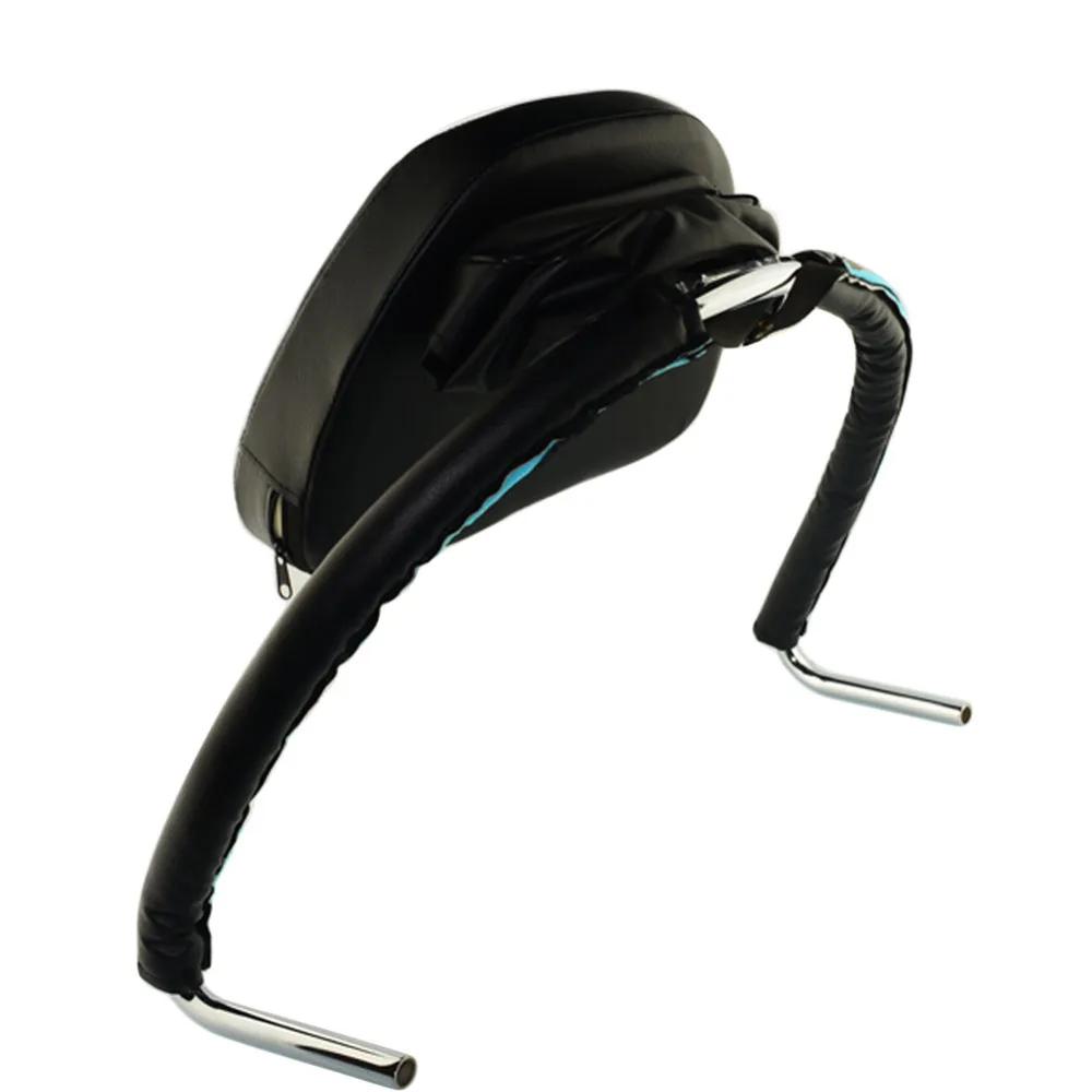 Аксессуары для мотоциклов регулируемые черные кожаные водительские сиденья