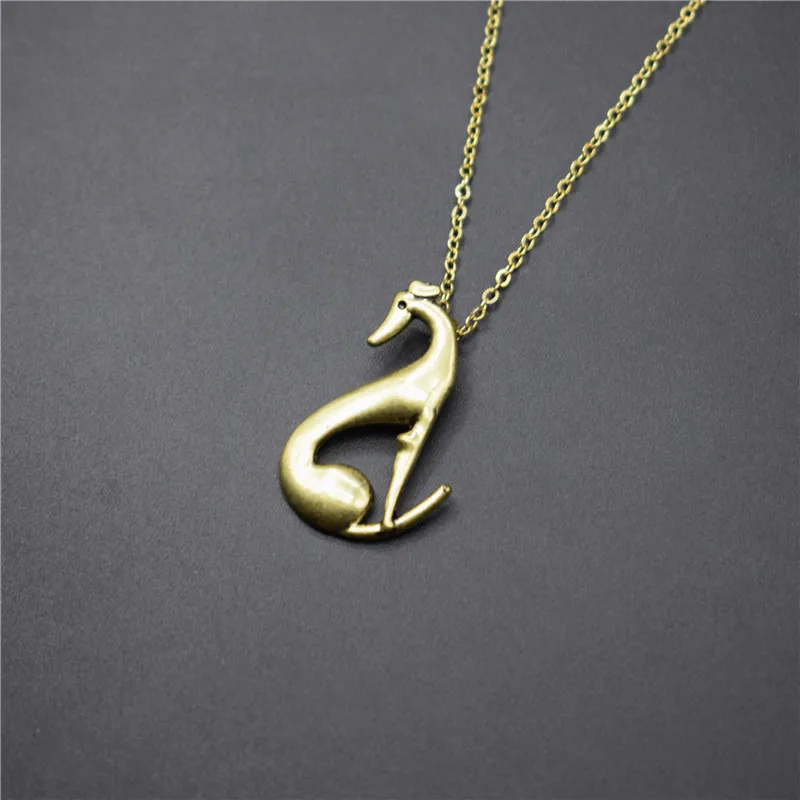 Elfin трендовые Итальянские ожерелья грейхаунда модные ювелирные изделия sloufi