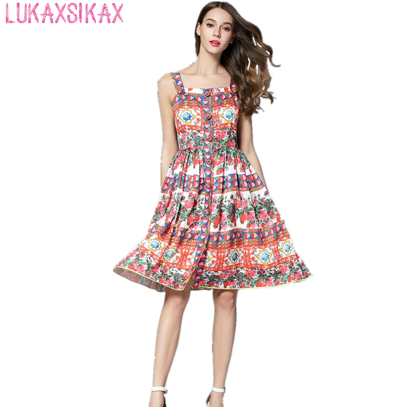 2018 Новейшее модное подиумное платье романтическое итальянское Сицилийское