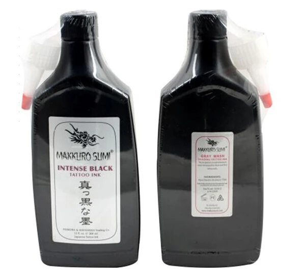 

tattoo ink black 360ML(Black Color) permanent makeup ink