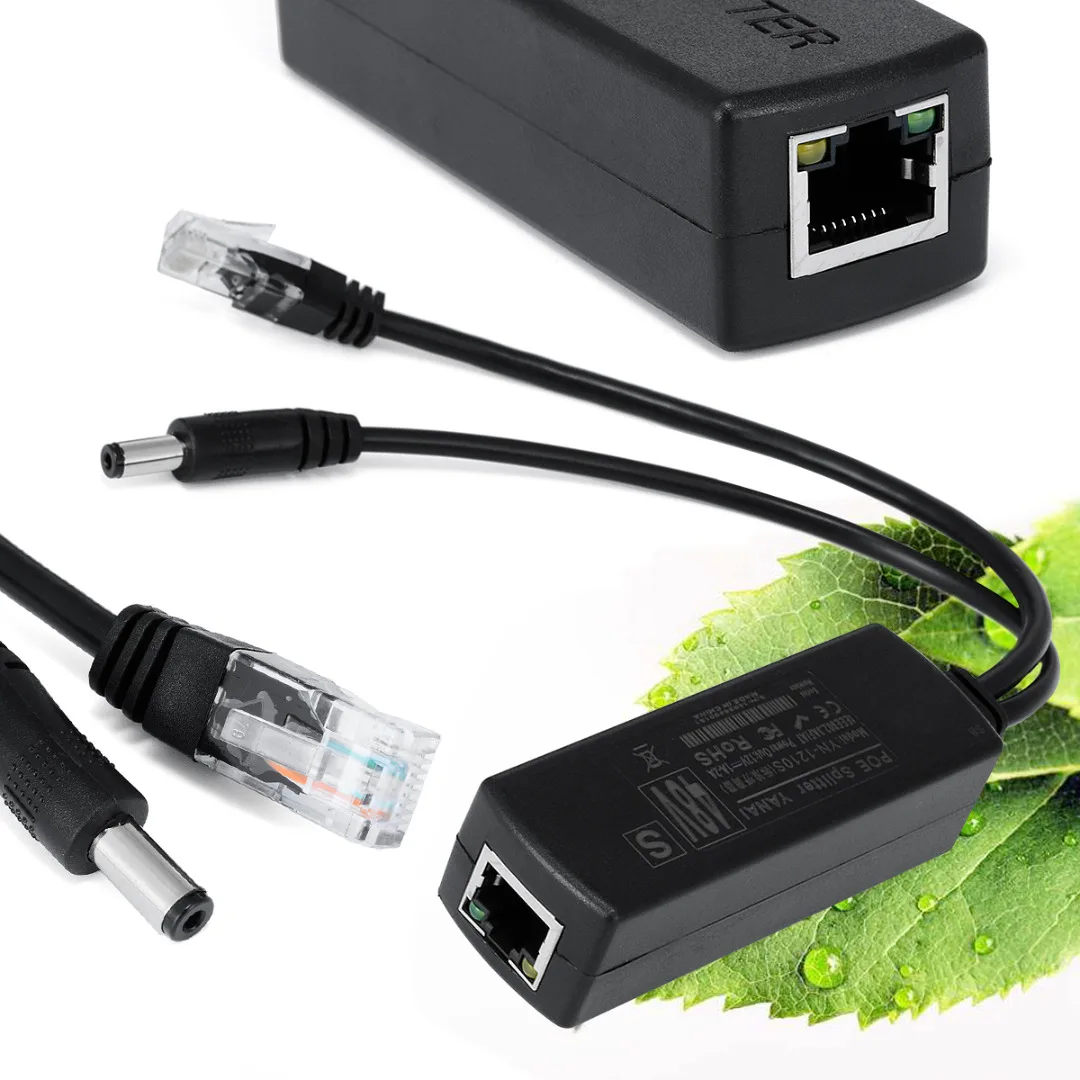 Mayitr 1 шт. внешняя мощность через Ethernet от 48 В до 12 совместимый с IEEE802.3af 15 4 Вт для