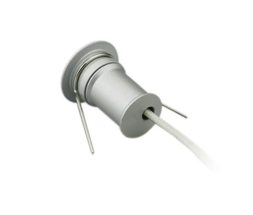YLSTAR DC3V DC12-24V DC85-265V 1 Вт светодиодный мини-прожектор 15 мм вырез утопленное освещение домашний потолочный светильник в кухню