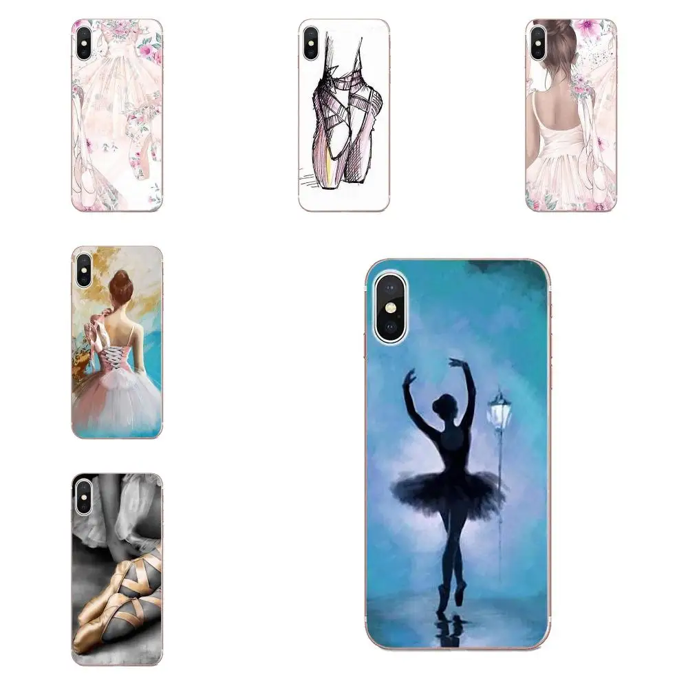 Чехол из ТПУ для Samsung Galaxy Note 5 8 9 S3 S4 S5 S6 S7 S8 S9 S10 mini Edge Plus Lite Love Ballet Dance Forever
