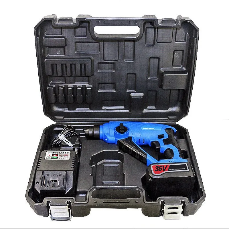 Аккумуляторная электрическая Ударная дрель 36 в 5000 мАч на литиевой батарее