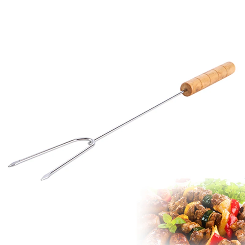Diniwell из нержавеющей стали для дерева Зефир хот дог телескопическая вилка обжарки