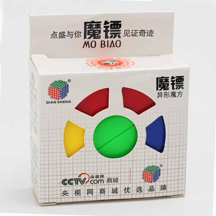 Двухслойный шестигранник DianSheng, 3x3x3 DS-82, квадратный Шестигранник, скоростной магический куб, твист, головоломка, образовательная красочная головоломка, профессиональная