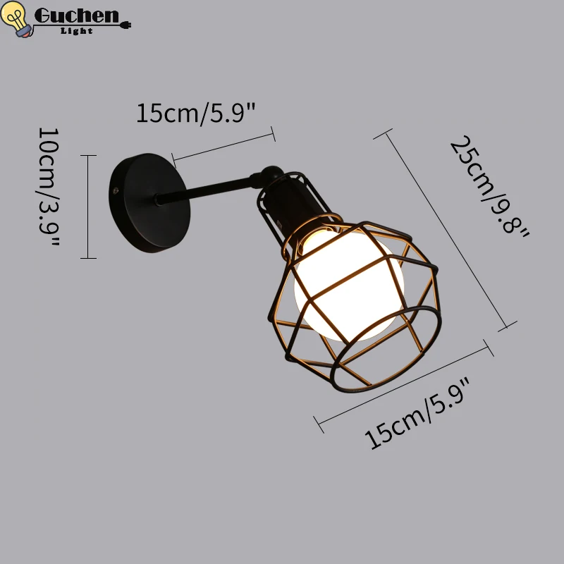 Винтажные Настенные светильники для спальни/кухонного