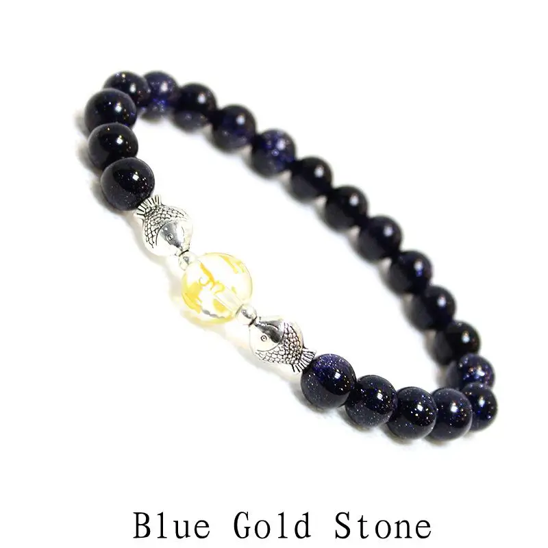 Новинка 2018 браслет из натурального камня прозрачных кристаллов с круглыми