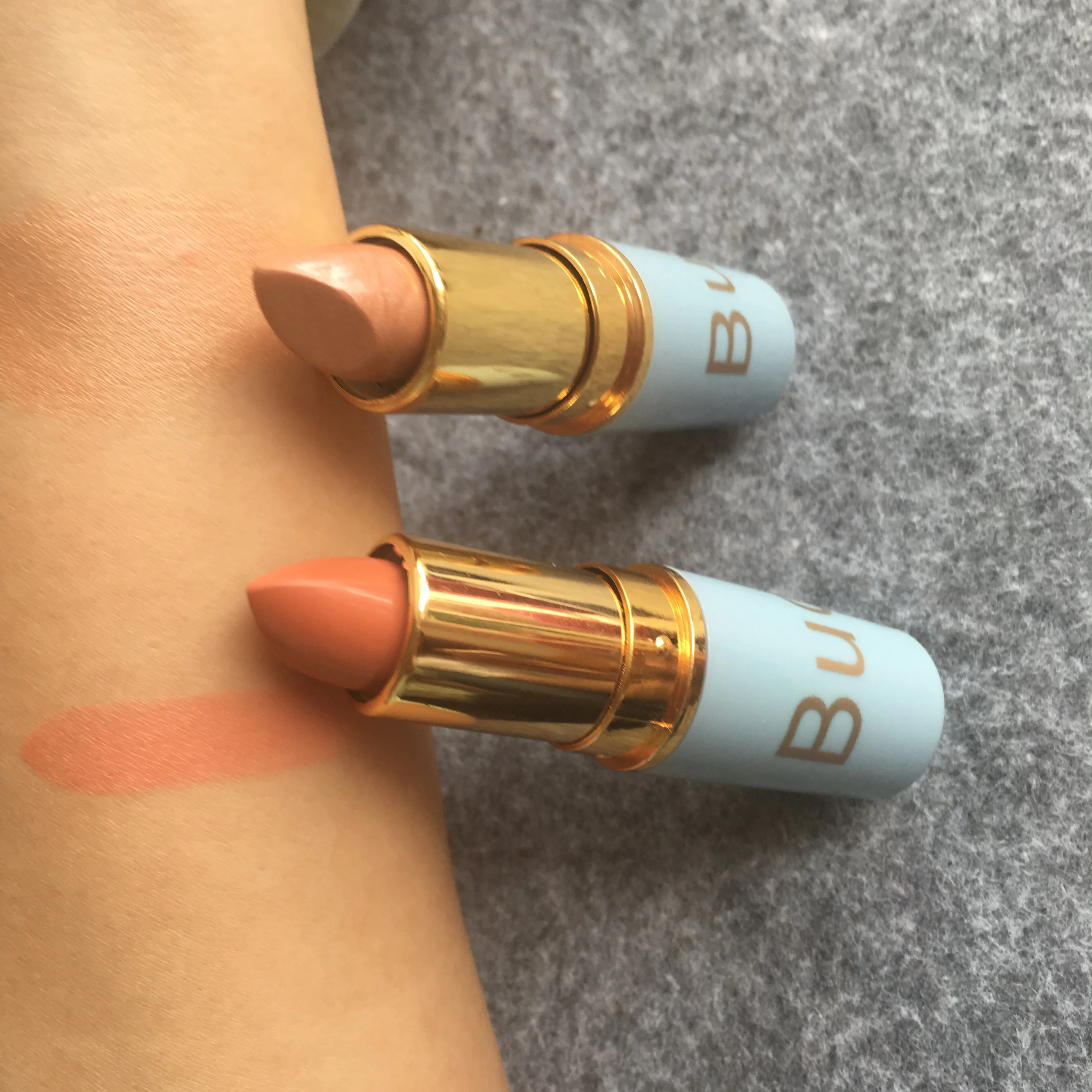 BUD K Ограниченная серия 2 цвета губная помада Золушки нюдовые помады водостойкая