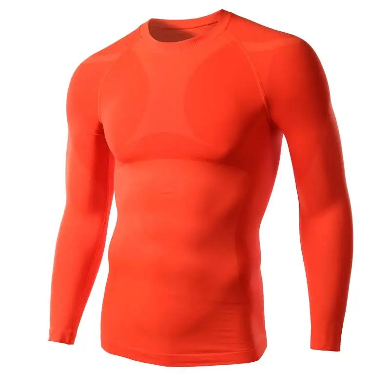 Мужская футболка Runner Biker модная быстросохнущая с длинным рукавом для фитнеса