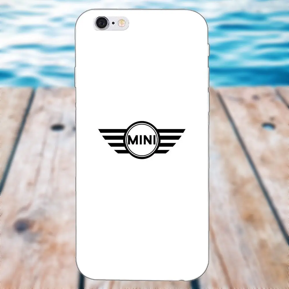 as picture MicroData Mini Cooper Jcw Логотип для Apple IPhone X 4 4s 5 5C SE 6 6 S 7 8 Plus Galaxy большое ядро II Prime Alpha мягкий Стильный чехол - Цвет: as picture
