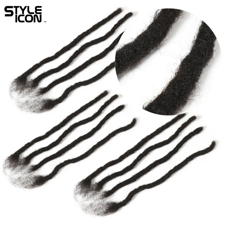 Новое поступление пряди из человеческих волос в виде дреды для наращивания 12-20