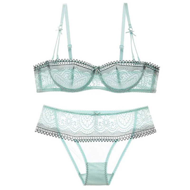 Новинка лета 2017 ультратонкая чашка сексуальный женский комплект с бюстгальтером