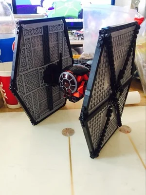 Бела 10465 Tie Fighter Строительный кирпич блоки Игрушечные лошадки для детей игры