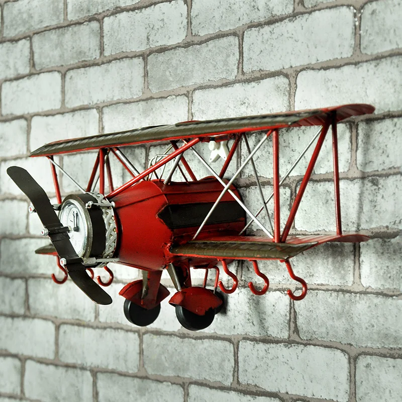 Американская Ретро модель самолета творческие бар/кафе/магазин украшения