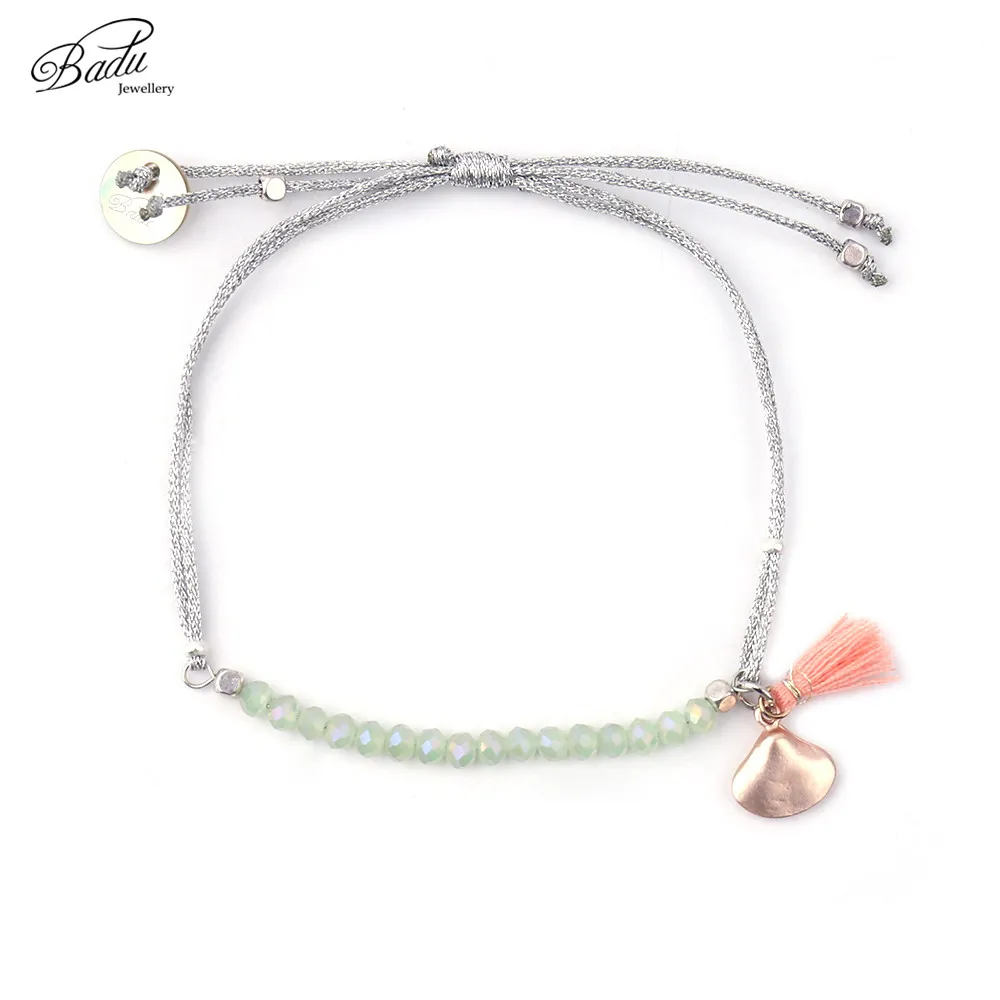 

Badu Friendship Bracelets Women Gifts Beads Adjustable 2019 Summer Bracelet Fashion Jewelry Boho Style Holiday Original Design
