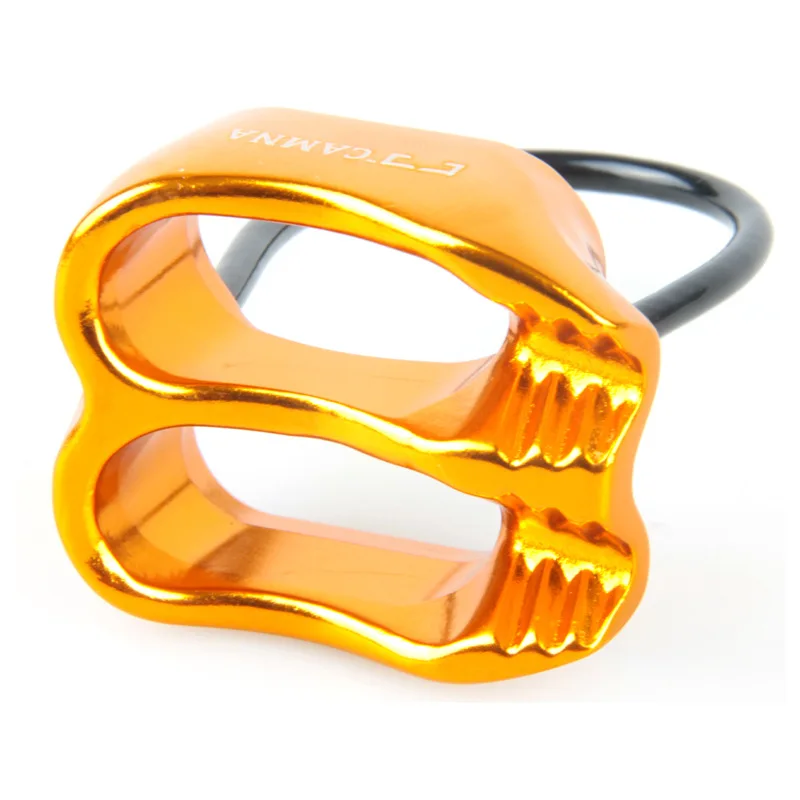 P33 ATC Escalade Descender Guard скалолазание двойной слот Веревка Защита доступа Belay