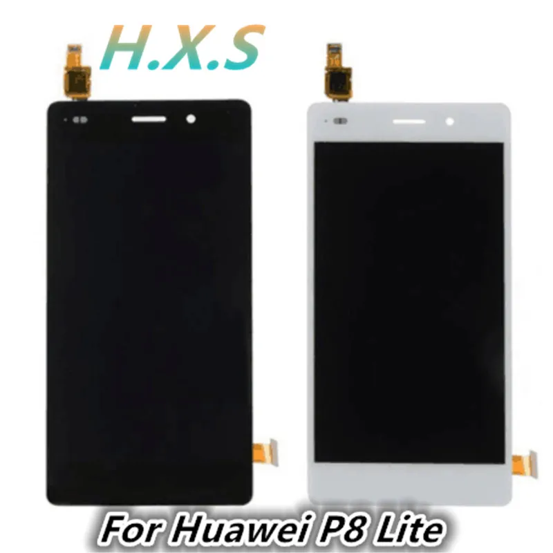 H.X.S для Huawei P8 Lite ЖК экран сенсорный дисплей цифровой|Экраны мобильных телефонов| |