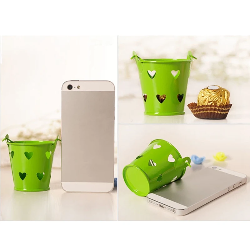 Полый Мини цветочный горшок металлический баррель горшок для растений вертикальные садовые горшки украшения для балкона Macetas Pot De Fleur