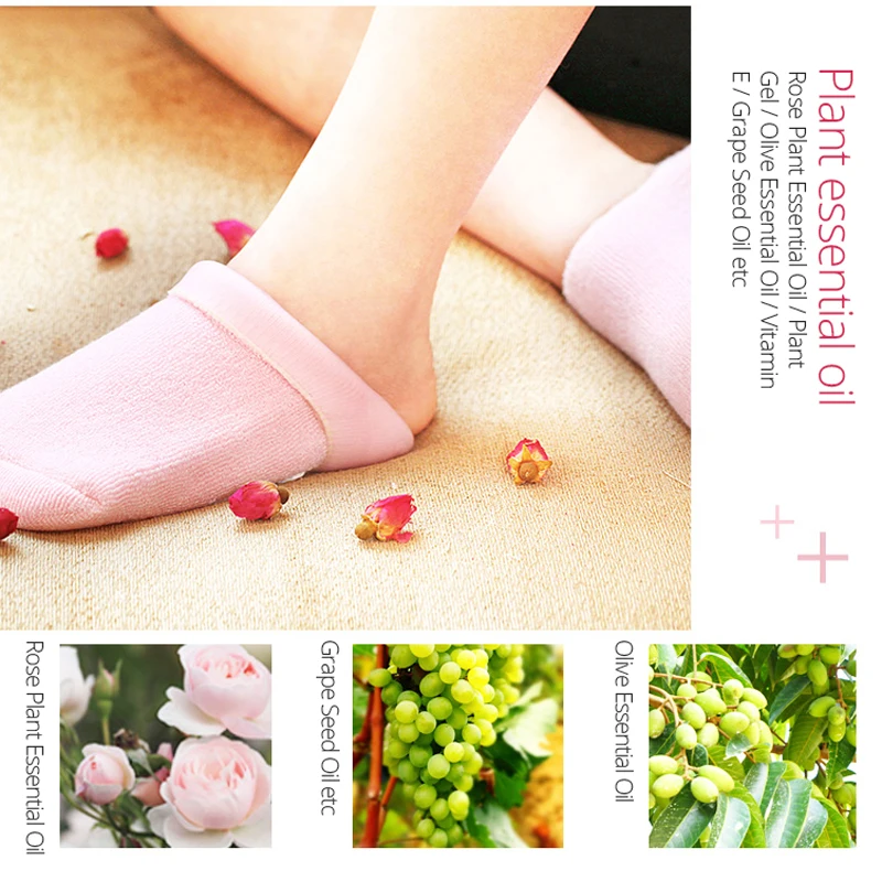 Эфирное масло для спа увлажняющий гель носки отшелушивающий сухой трещины