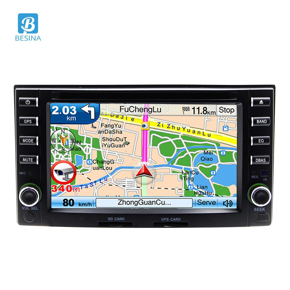 Besina автомобильный dvd плеер с двумя цифровыми входами для Kia Carens Cerato Spectra Sorento Sportage