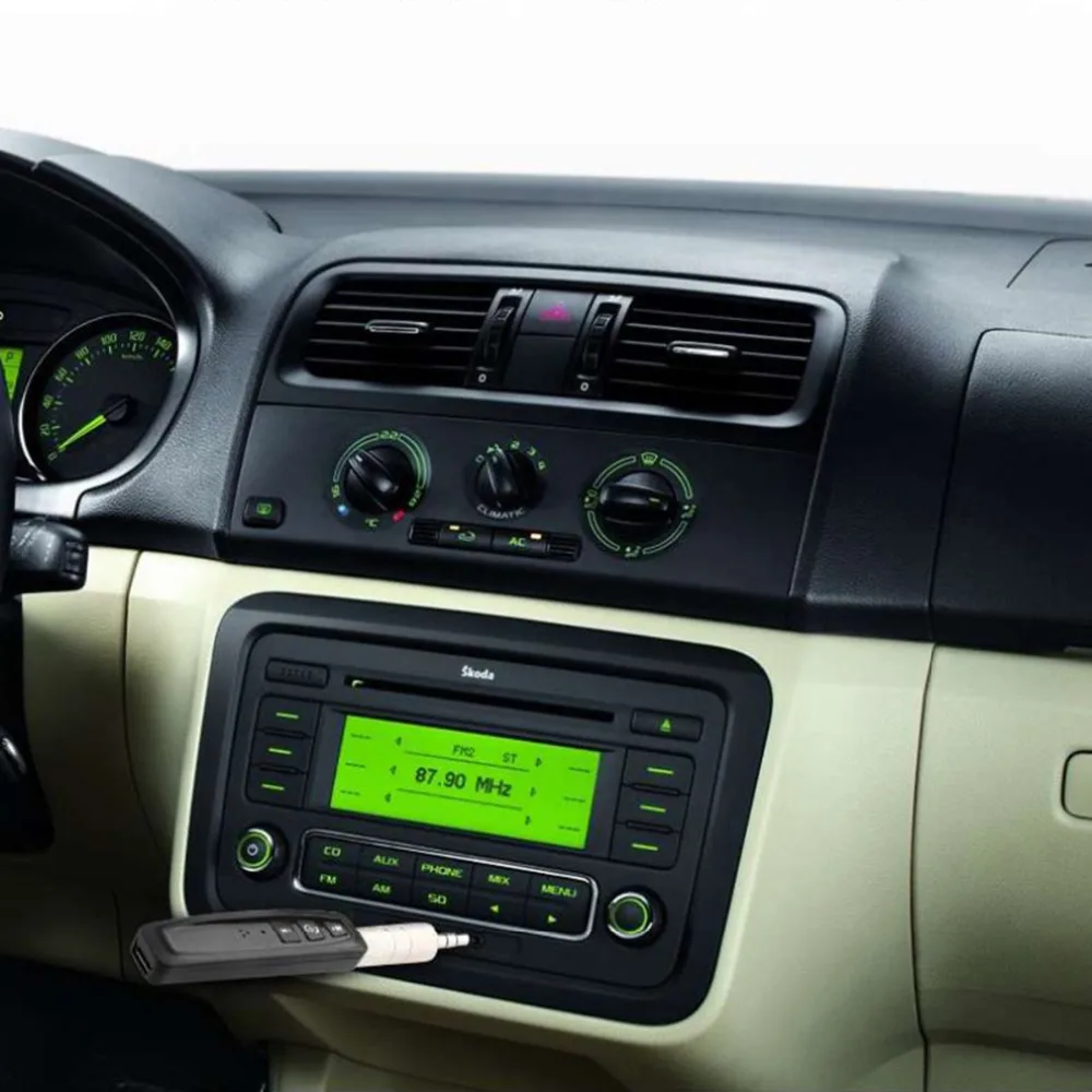 SOONHUA Портативный Bluetooth V4.1 приемник для гарнитуры Car 3 5 мм звуковая карта TF адаптер
