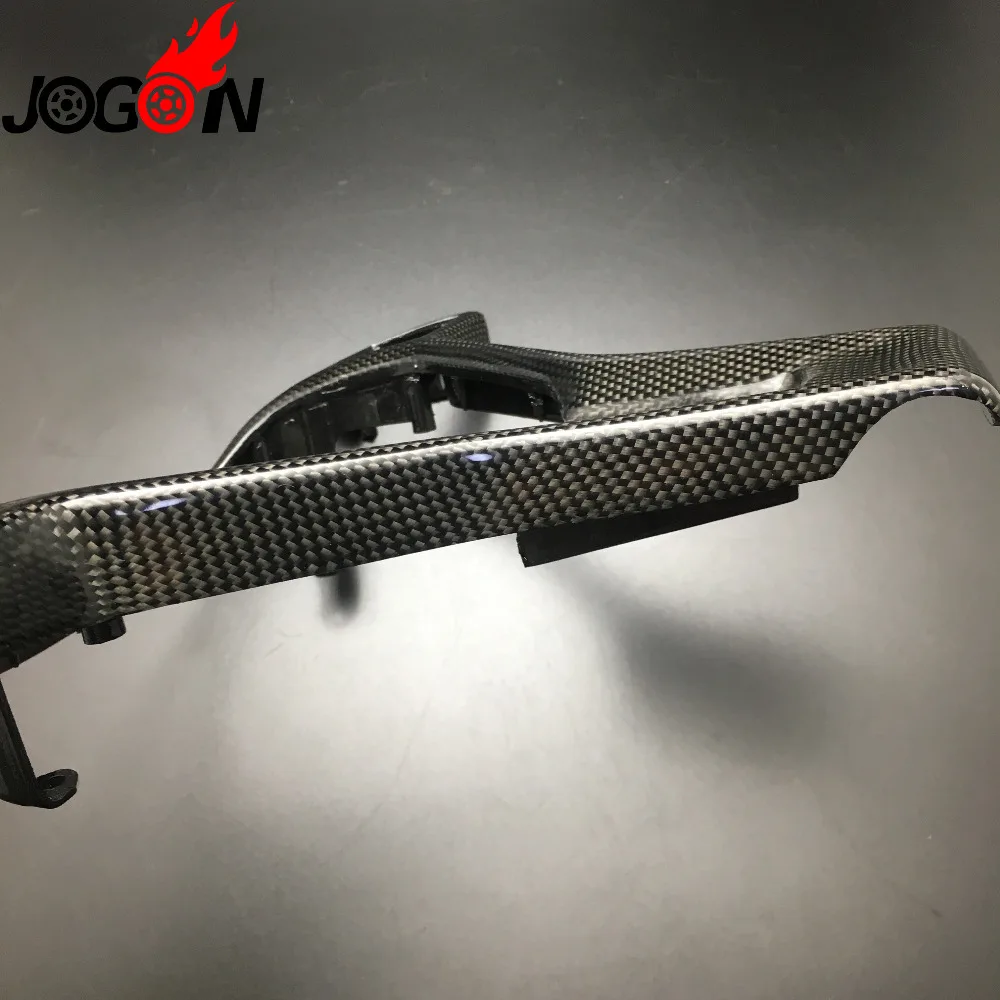 Накладка на руль из углеродного волокна для Mercedes Benz A CLA C E CLS SLK SL W176 W204 W117 W212 W207 W218 R172 R231 X204