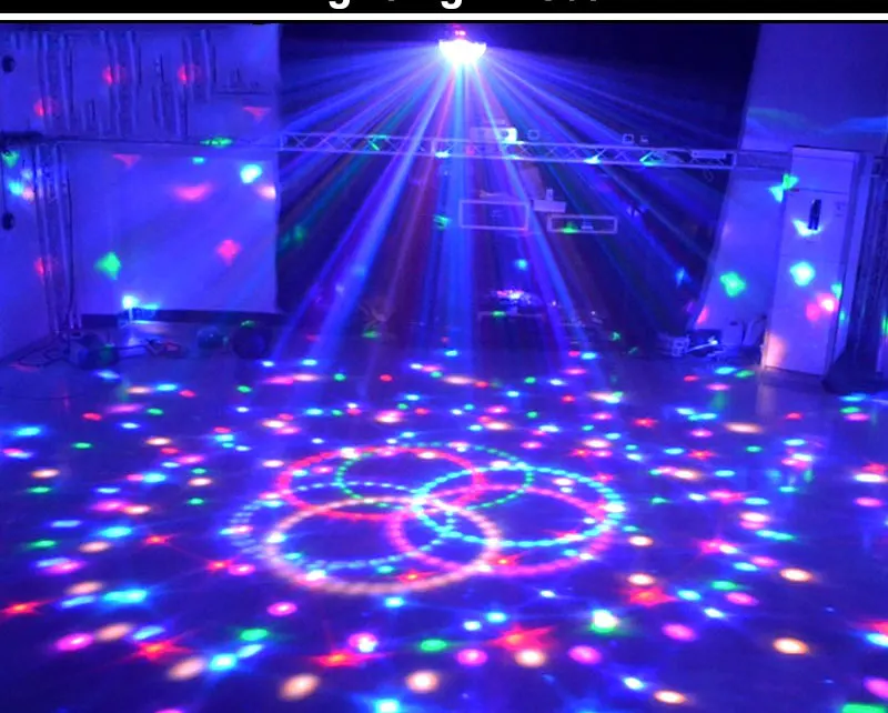 Хрустальный волшебный шар светодиодный сценический светильник диско