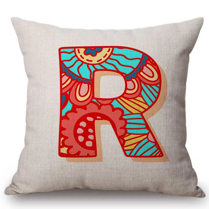 26 розовый цветочный граффити Монограмма Начальная Алфавит буквы ABC домашний
