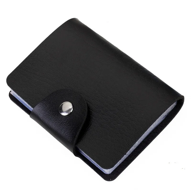24 Card Slots Double Sided Plastic Holder Small Size Multicolor Business Pack Bus Bag Women Purses Men Wallet | Багаж и сумки
