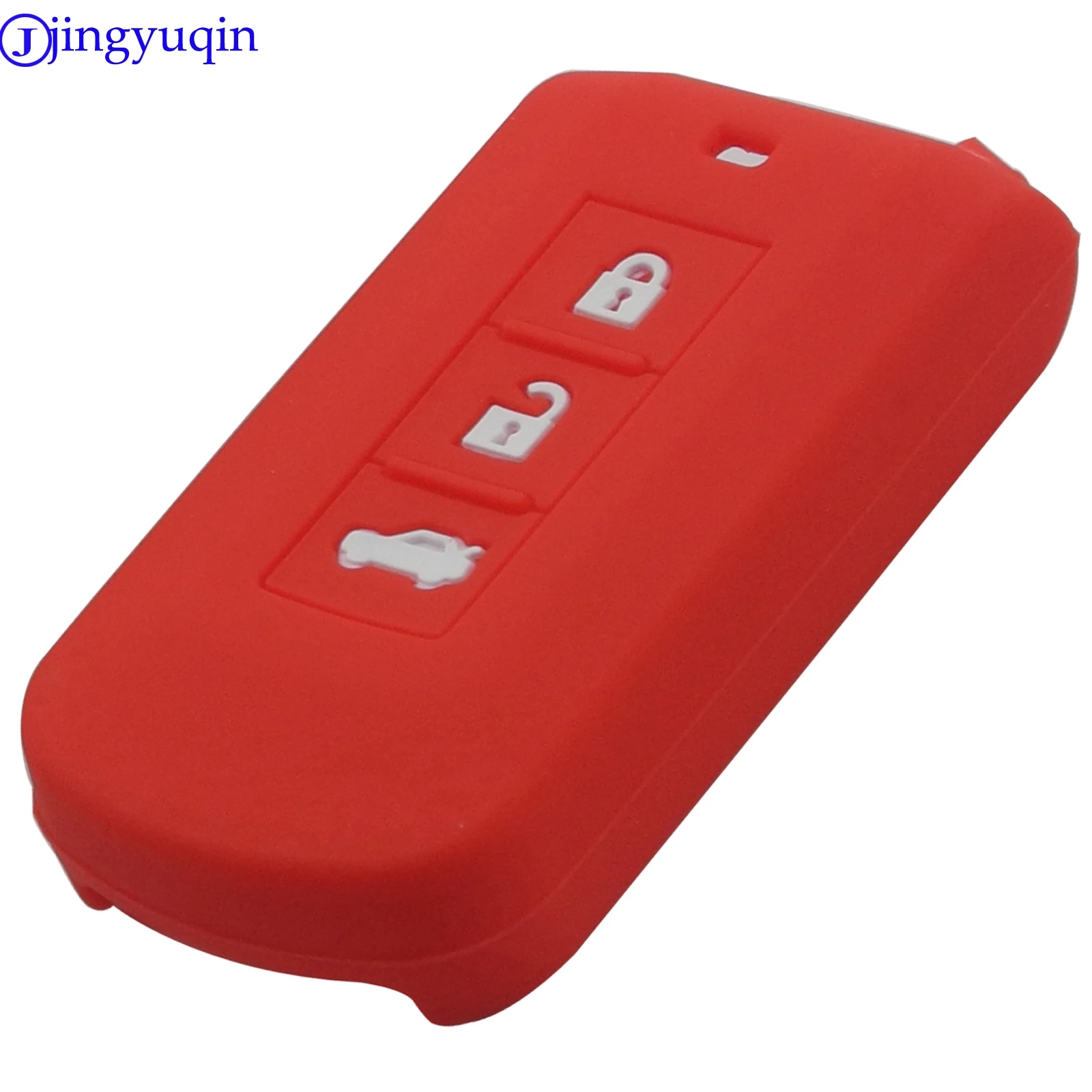 Силиконовый защитный ключ чехол крышка 3 кнопки держатель для Mitsubishi авто