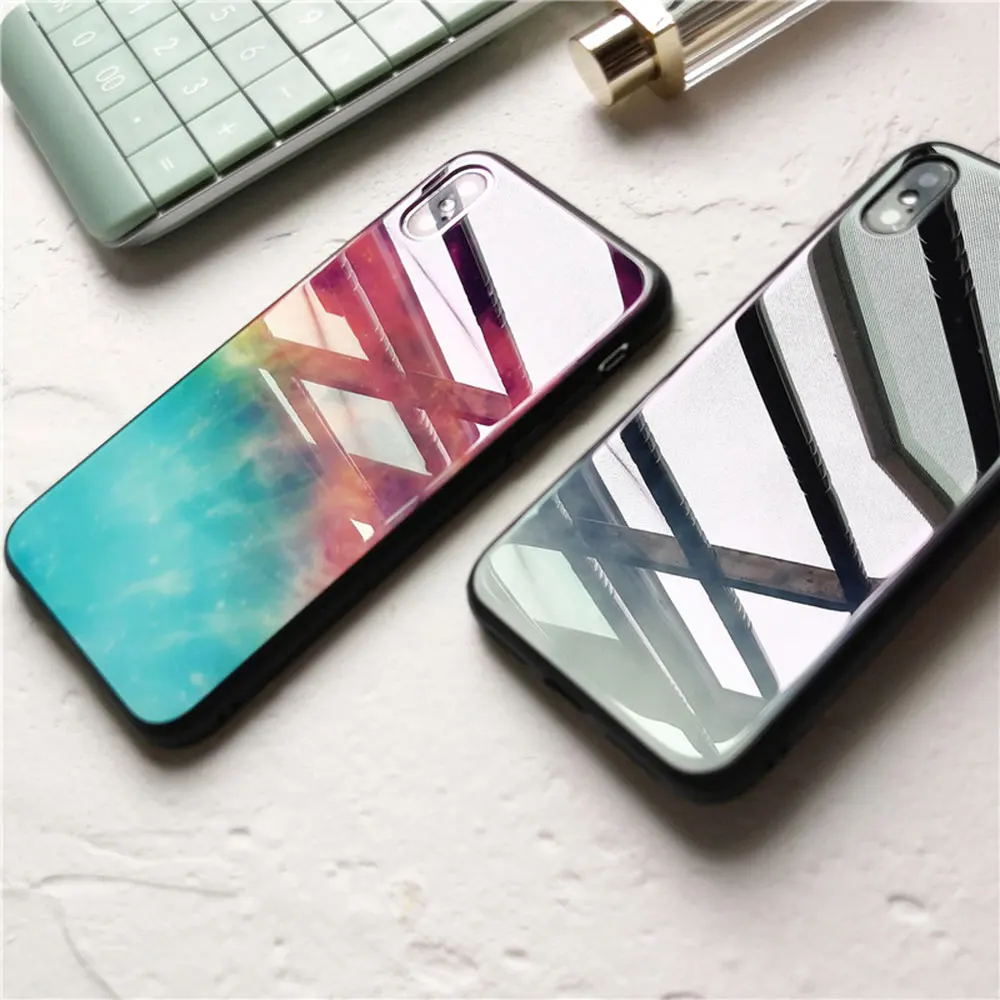 KISSCASE Звездное стекло чехол для huawei P Smart P20 Pro SKY glass гладкий Чехол P30 mate 20 Coque |