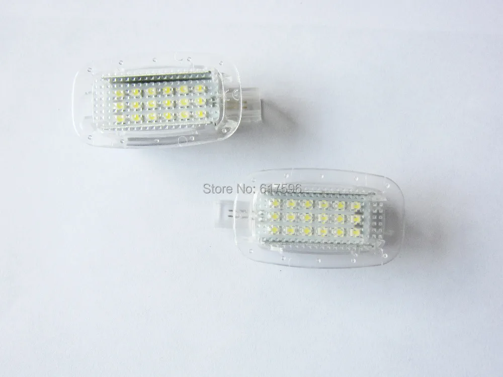 2 шт. светодиодный любезно дверь осветительных приборов для ног Чемодан багажник