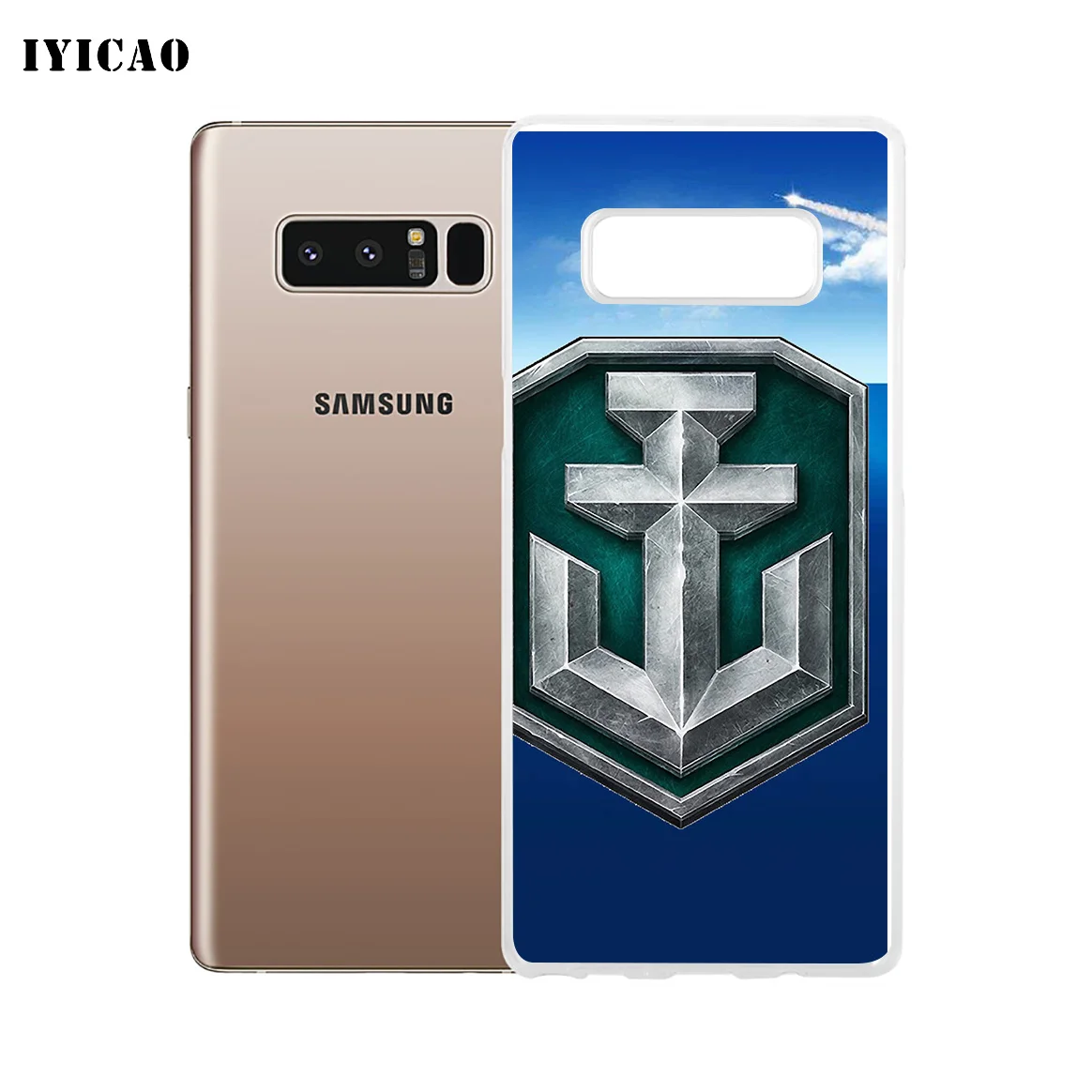 IYICAO World Of Warships Мягкий силиконовый чехол для телефона Samsung A5 A6 Plus A7 A8 A9 J3 J5 J7 Note 8 9 из