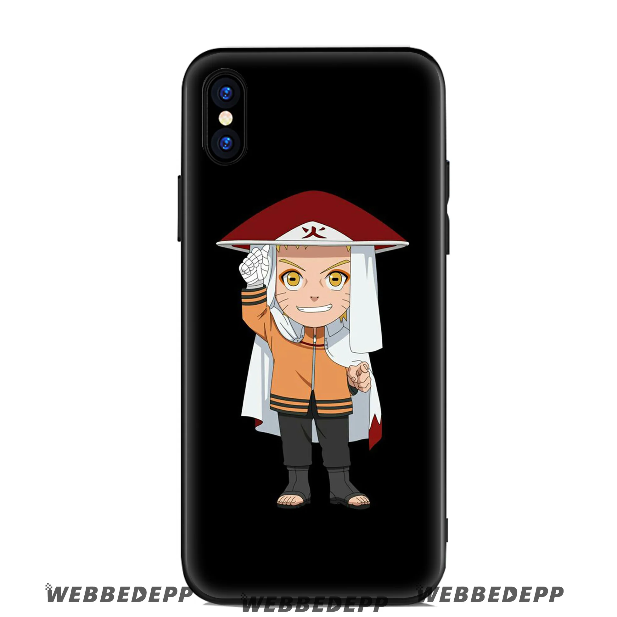 WEBBEDEPP логотип Akatsuki Наруто крутой Мягкий силиконовый чехол для Apple iPhone 11 Pro Xr Xs Max X