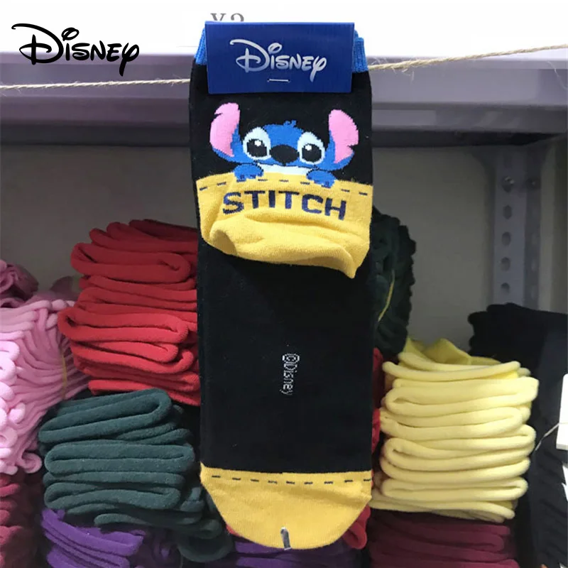 Симпатичные женские носки Disney Мультяшные Микки Дональд Дак четыре сезона