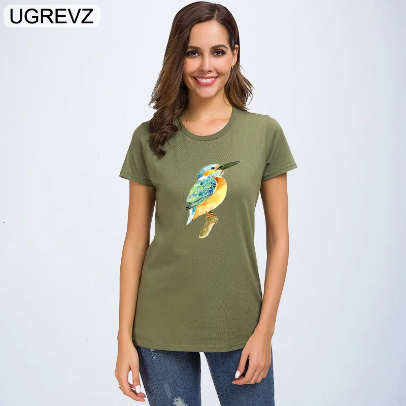 High Quality 6 Color S-XL Plain T Shirt Women Cotton Elastic Basic T-shirts Female Casual Tops Short Sleeve T-shirt print | Женская