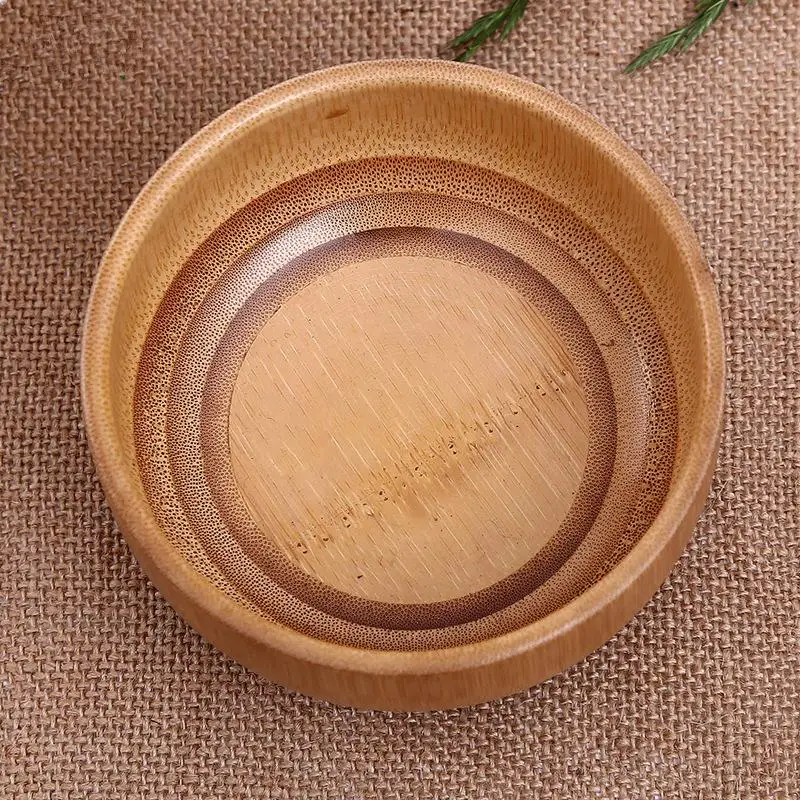 Doreenbeads Bamboo Посуда Экологичные чаша для лапши рис десерт Варенье соус держатель