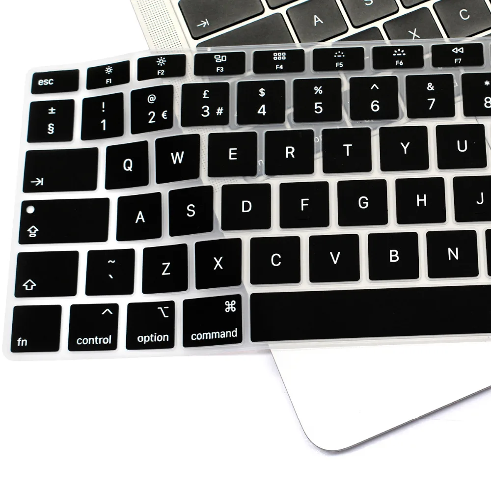 Redlai силиконовый мягкий чехол для клавиатуры 2018 Новый Macbook Air 13 Модель A1932 Retina и Touch