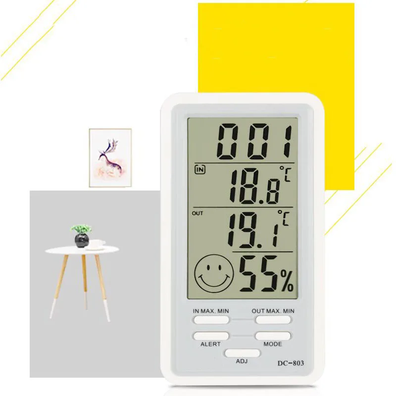Цифровой термометр гигрометр комнатный наружный Измеритель температуры и