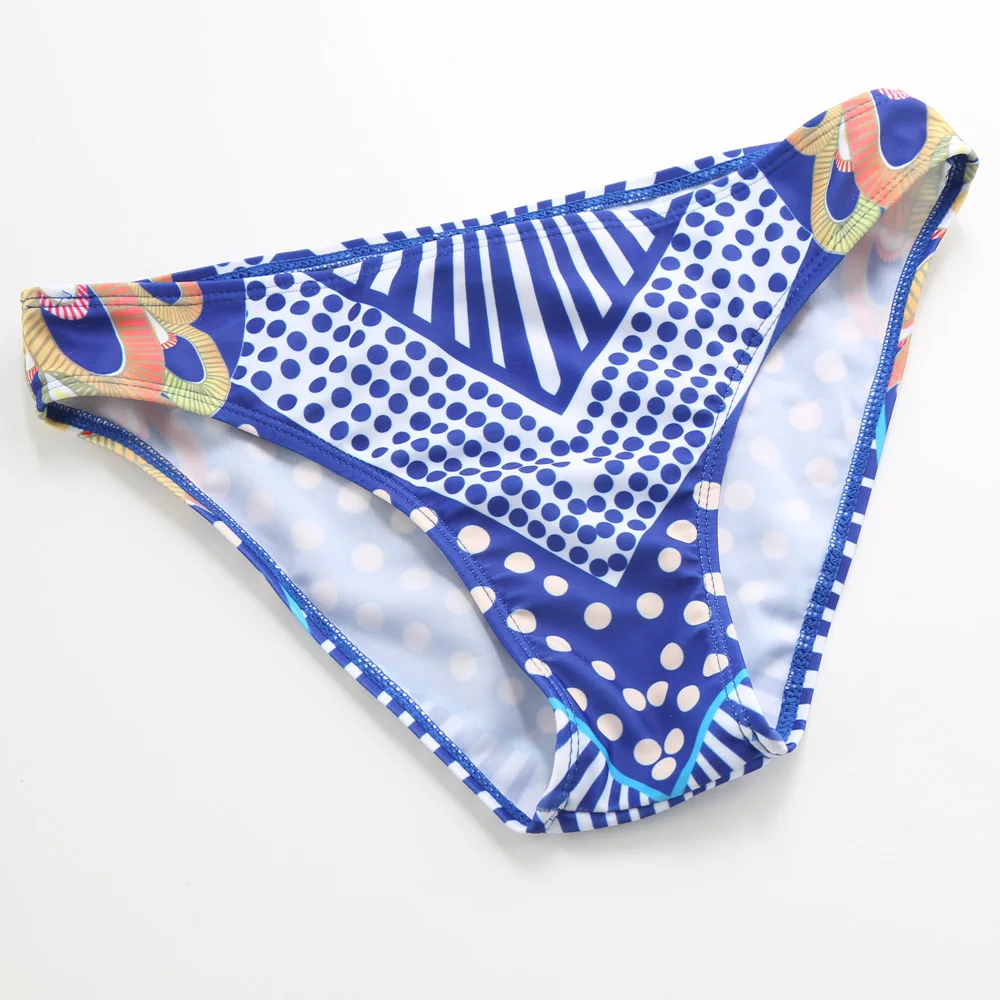 Сексуальные Женщины Холтер Push Up Padded Купальник Печати Бинты Бикини Набор Сова