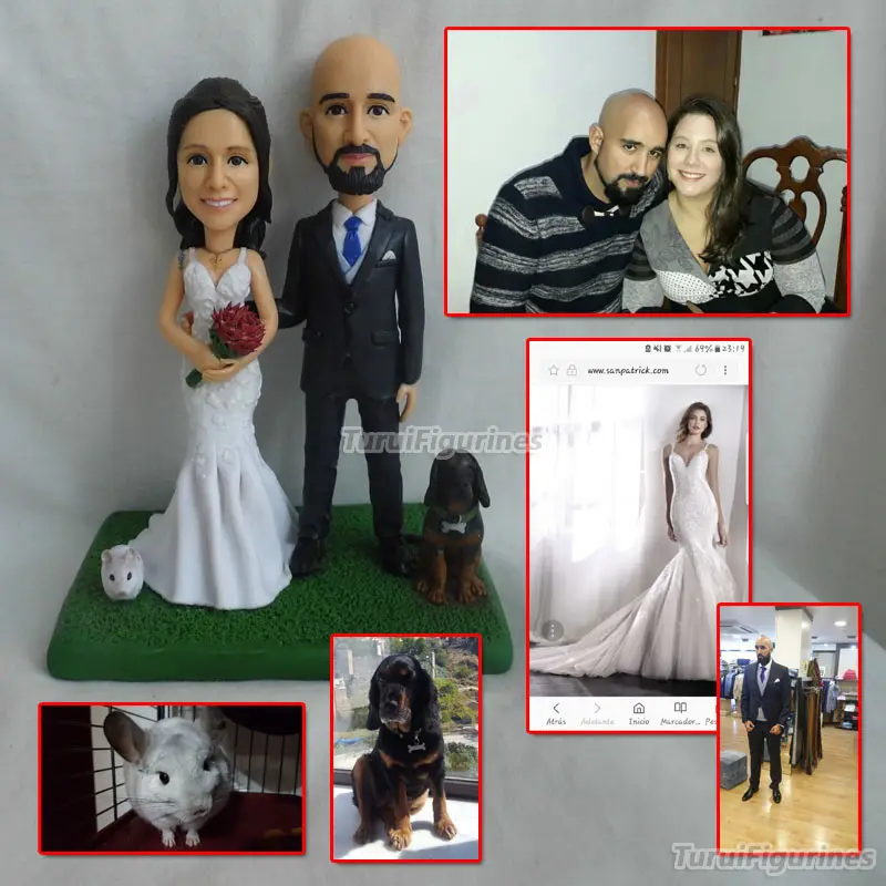 Пользовательский миниатюрный УАК ручной работы для домашних животных девушки