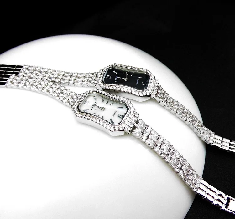 S925 Sterling Silver Vintage Thai Silver Fashion New Bracelet Female Gift Quartz Watch Detachable Section Bracelet