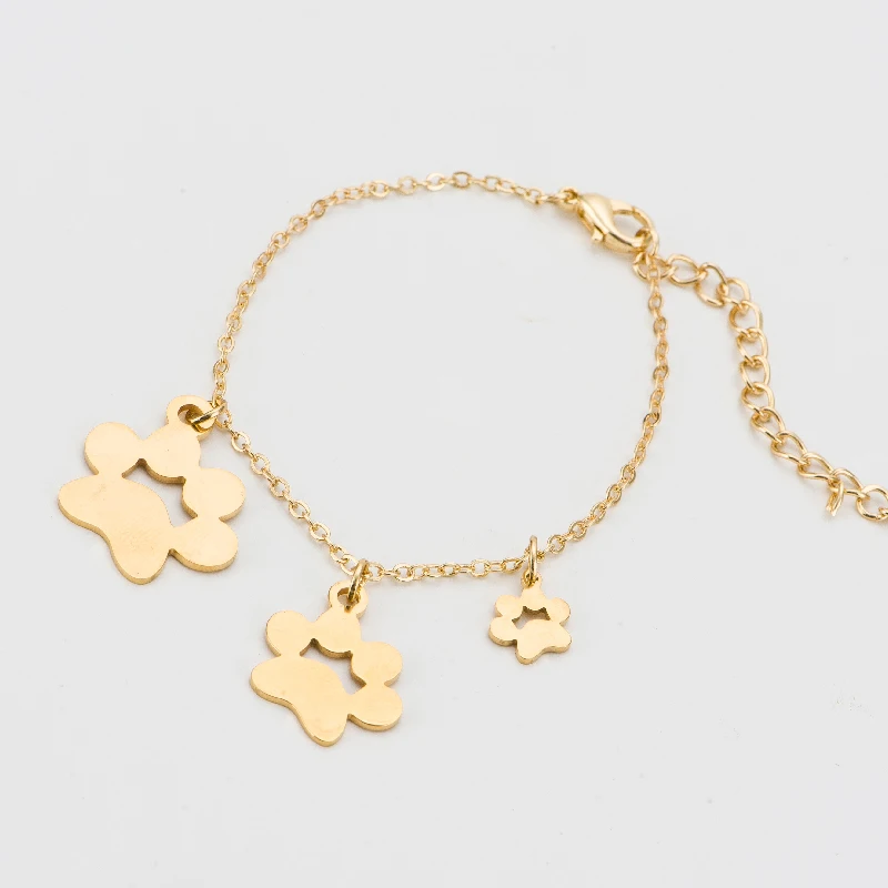 SUTEYI модные любовь Щенячий патруль принтом браслеты из нержавеющей стали для