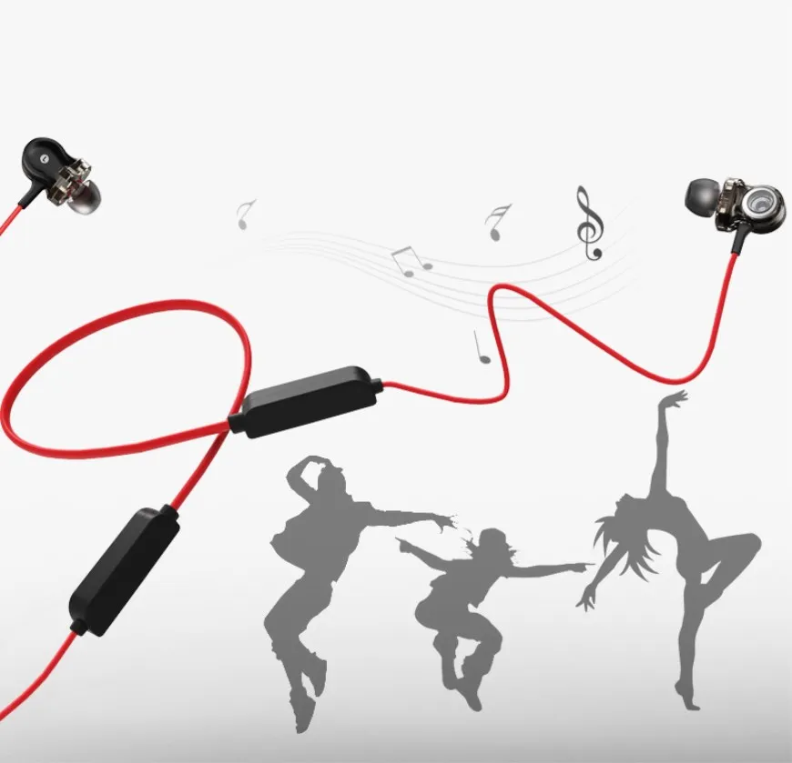 I-INTO I6, Bluetooth 4,1, наушники, 3 динамических привода, HIFI, бас, наушники, спортивные, Bluetooth, гарнитура, стерео, беспроводные наушники для телефона