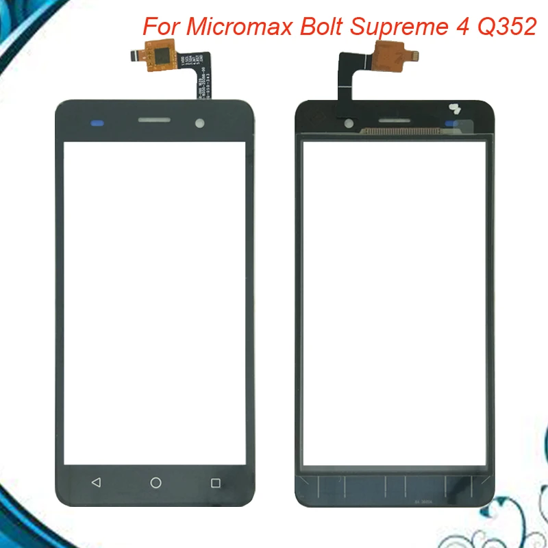 5 шт./лот сенсорная панель для Micromax Bolt Supreme 4 Q352 сенсорный экран дигитайзер