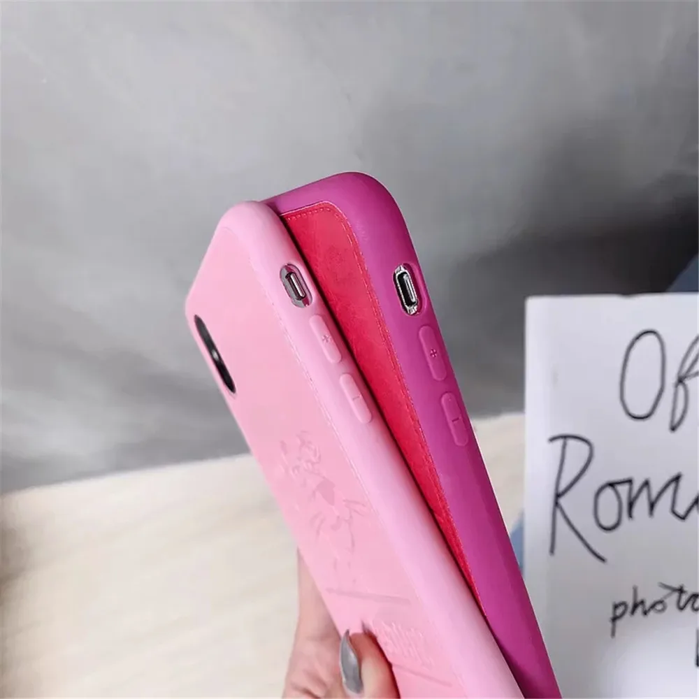 Чехол для iPhone X XS MAX XR с рисунком Розовая пантера чехол телефона из искусственной