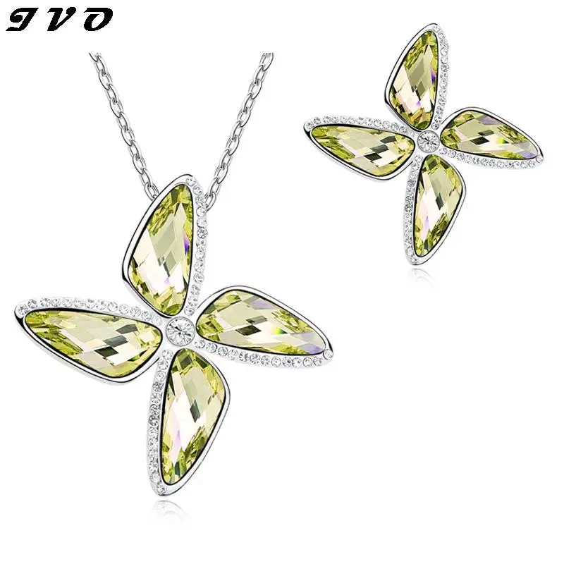 2016 Best продавец комплект ювелирных изделий розовое золото плиты австрийский