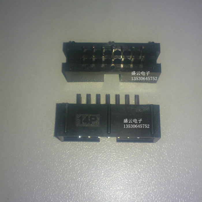 Интерфейсная розетка для звуковых сигналов расстояние 2 54 мм 2*7 p прямая игла ISP